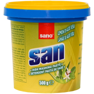 Detergent de vase pasta Sano Lemon, 500g